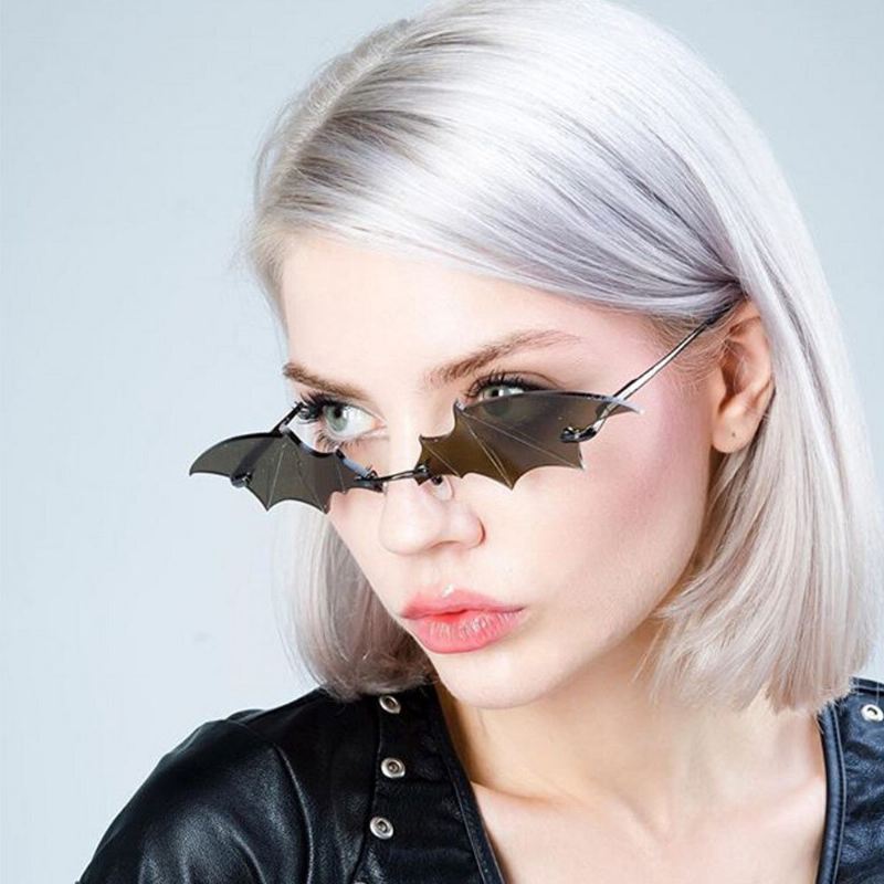 Unisex-persoonallisuus Luova Lepakon Muotoinen Muotitrendi Uv-suoja Aurinkolasit