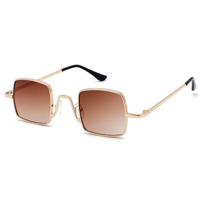 Unisex Vogue Vintage Anti-uv-metalliset Pienet Neliönmuotoiset Aurinkolasit