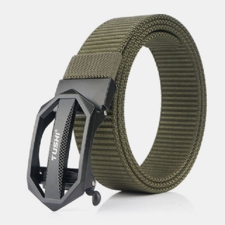 Miesten Nylon 120 cm Automaattinen Sileä Solki Kulutusta Kestävät Hengittävät Outdoor Casual Business Vyöt