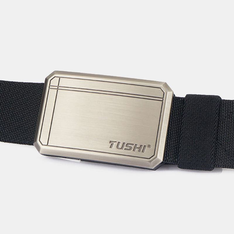 Miesten Nylon Magneettinen Automaattisolki Monitoimi Ulkotaisteluvyö 125cm Säädettävä Vuorikiipeilyharjoittelun Taktinen Vyö
