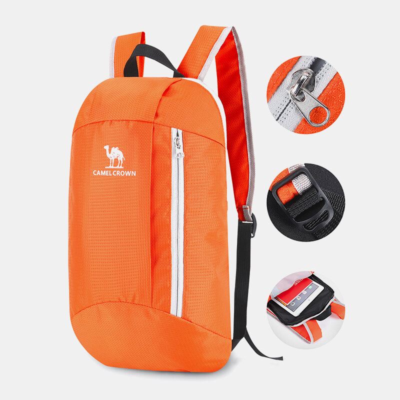 Miesten 10 L Pieni Kevyt Suuri Kapasiteetti Kulutusta Kestävä Easy Carry Outdoot Travel Vaellusreppu