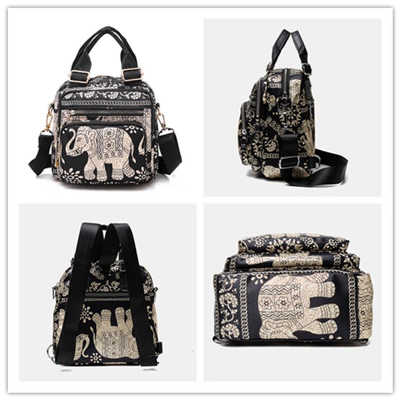Naisten Söpö Reppu Käsilaukku Nylon Crossbody Bag Kangaskassit