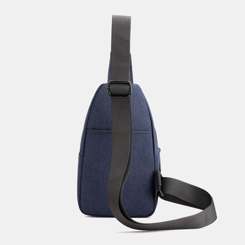 Miesten Kuulokeaukko Suuri Tilavuus Monitaskuinen Vedenpitävä Crossbody Bag-laukku