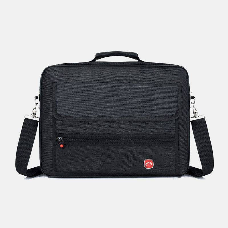 Miesten Vedenpitävä Kulutuskestävyys Suuri Kapasiteetti Business 15.6 Tuuman Kannettavan Tietokoneen Laukku Salkku Crossbody Laukku