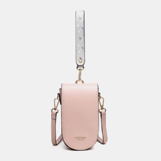 Naisten 4 Korttipaikkaa Puhelinlaukku Crossbody Laukku