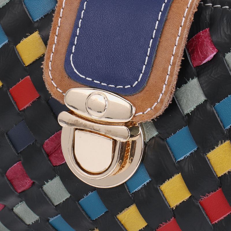 Naisten Aitoa Nahkaa Oleva Tilkkunahkainen Puhelinlaukku Crossbody Bag Olkalaukku