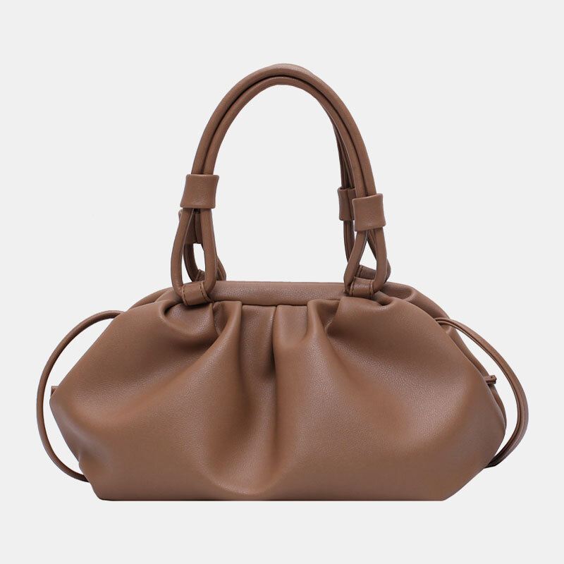 Naisten Kiinteä Pussi Muoti Crossbody Laukku Kytkinlaukku Dumpling Bag Naisten Laukku