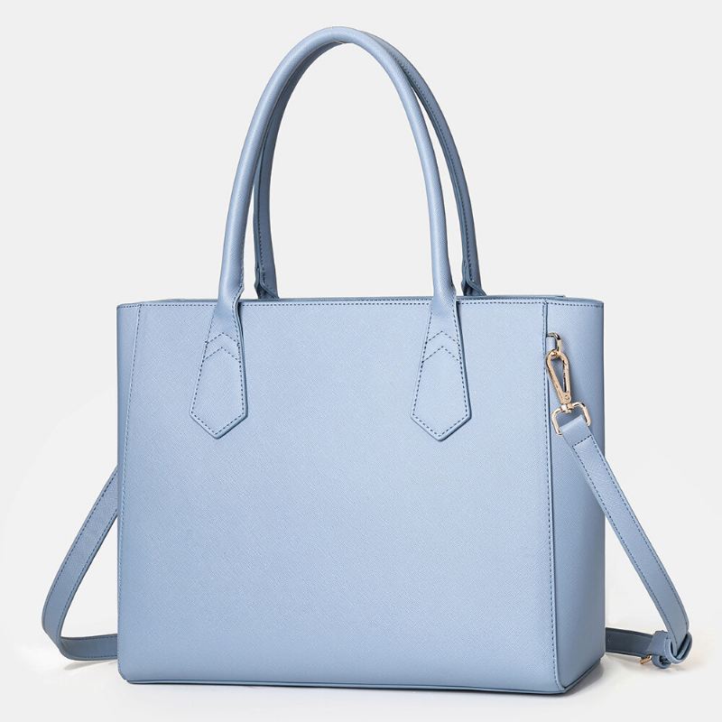 Naisten Monikäyttöinen Yksivärinen Rento Ourdoot Shopping Käsilaukku Olkalaukku Cross Body Bag