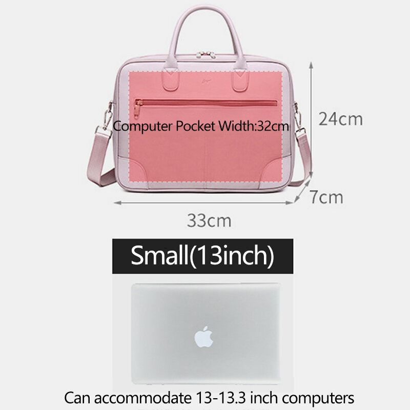 Naisten Moniosastoinen Vedenpitävä Crossbody Laukku Kevyt Hengittävä 13.3/14/15.6 Tuuman Kannettavan Tietokoneen Olkalaukku Käsilaukku