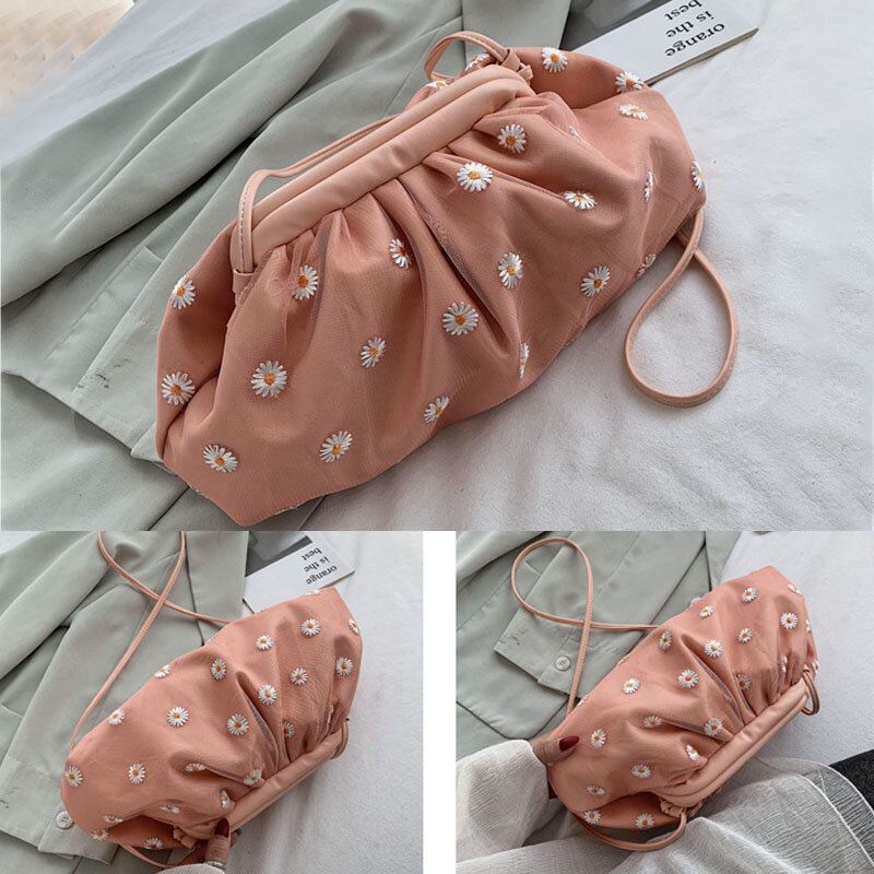 Naisten Muoti Daisy Lace Pouch Crossbody Laukku Olkalaukku