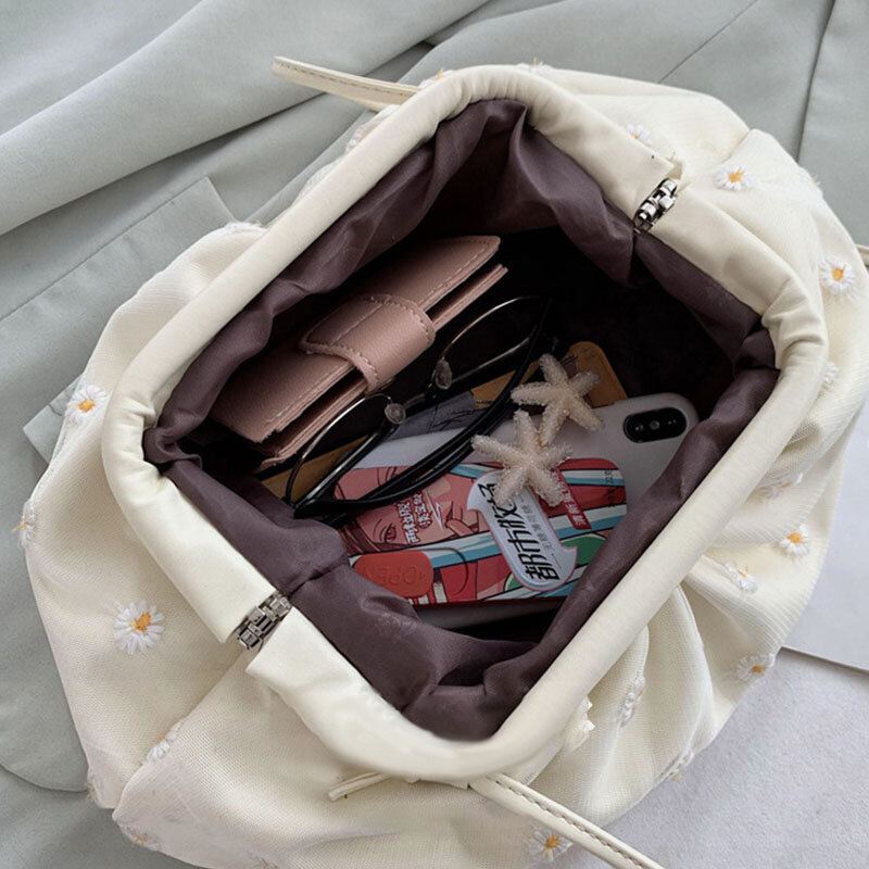 Naisten Muoti Daisy Lace Pouch Crossbody Laukku Olkalaukku
