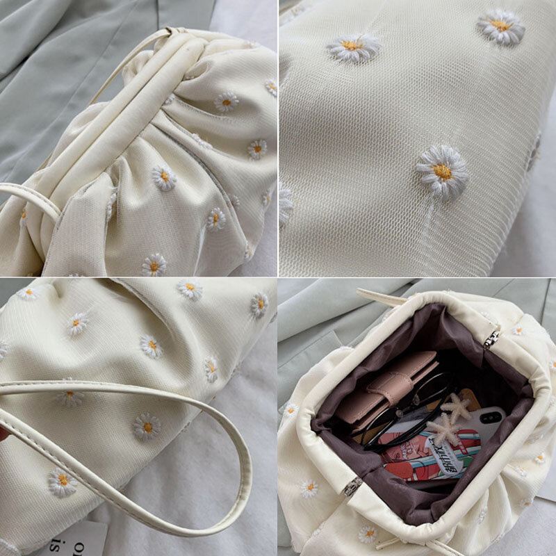 Naisten Muoti Daisy Lace Pouch Crossbody Laukku Olkalaukku