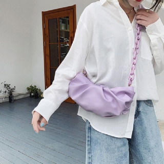 Naisten Muoti Solid Rento Olkalaukku Crossbody Laukku
