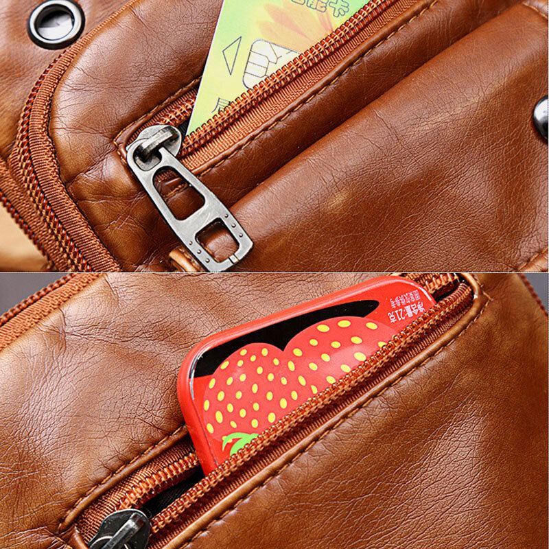 Naisten Vintage Pieni Olkalaukku Crossbody Laukku Puhelinlaukku