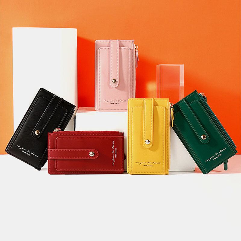 Naisten Rfid Anti Theft 7 Card Slots Lompakkokukkaro