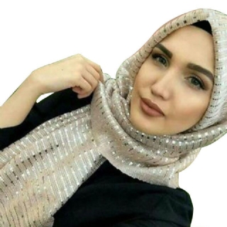 Naisten Paljetti Arabialainen Hattu Arabialainen Huivi Turbaanihattu