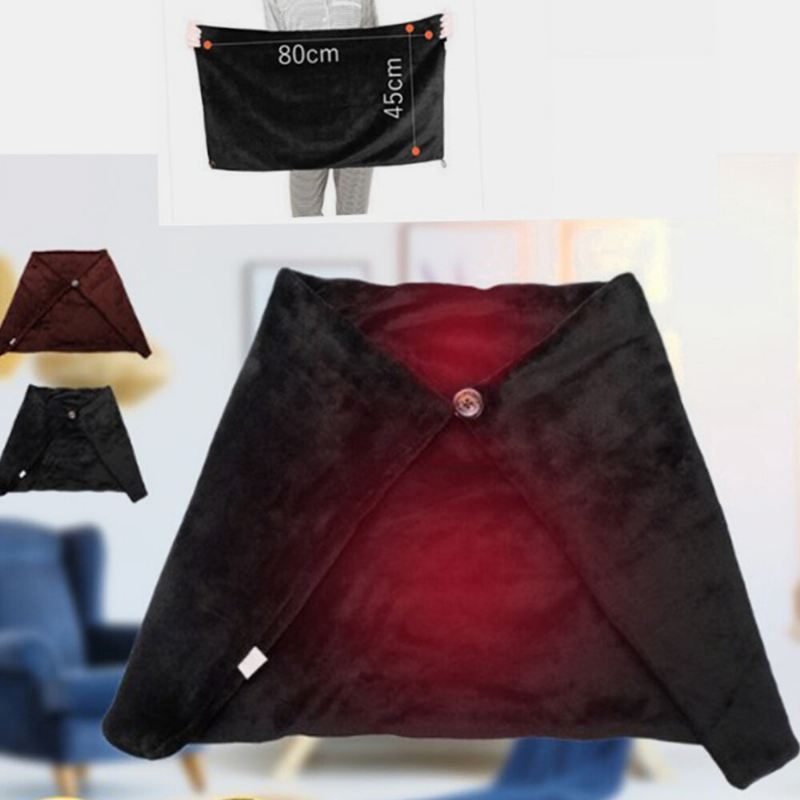 Unisex Usb Lataus Lämmitys Neulottu Tuulenpitävä Pidä Lämpimänä Ulkona Rento Lämmitetty Huivi