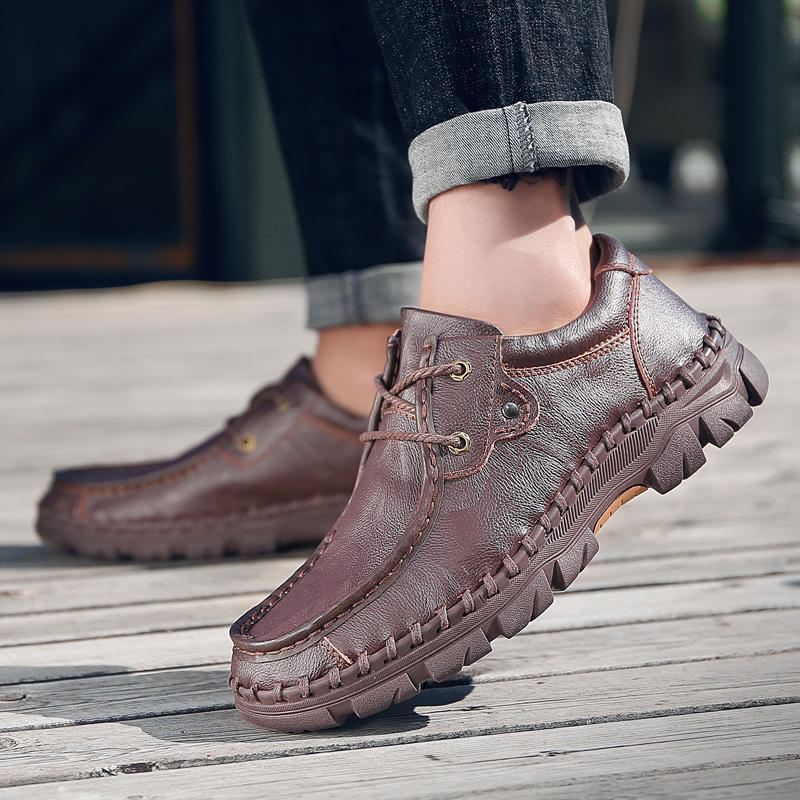 Aito Nahka Casual Business Oxfords
