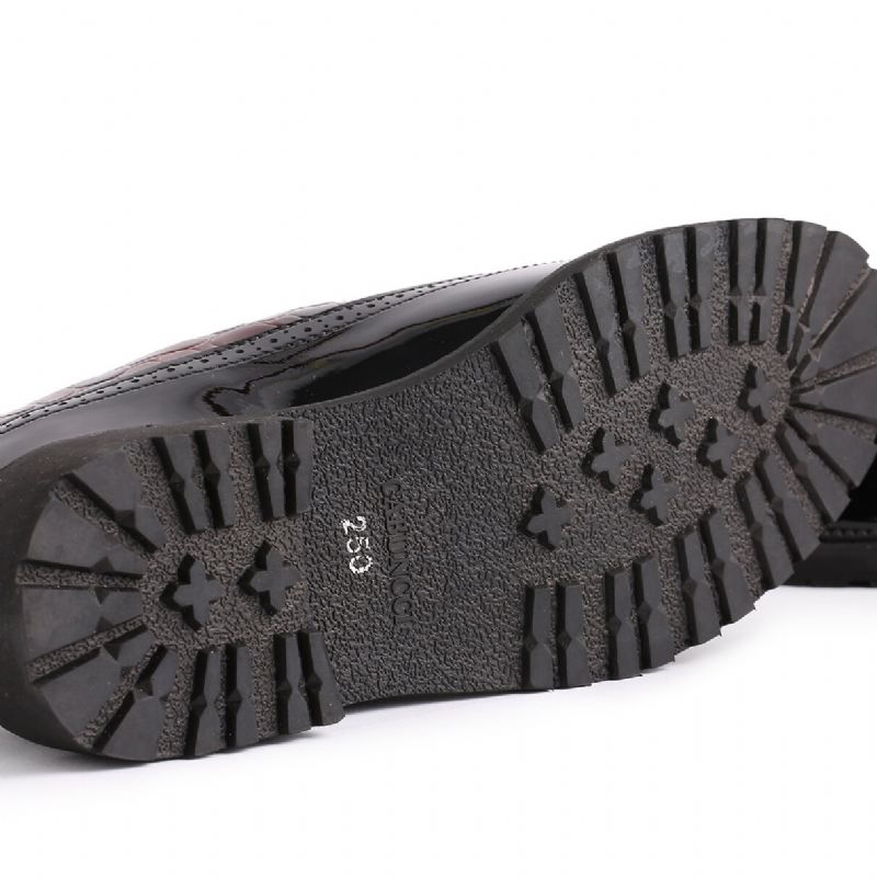 Miesten Aitoa Nahkaa Sisältävä Mauste Brogue Business Formal Oxfords