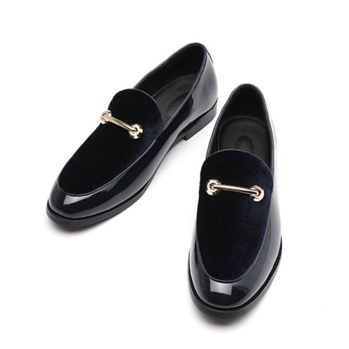 Miesten Mokkanahkainen Kenkänahka Kiiltonahka Elegantti Business Casual Oxfords