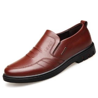 Mikrokuituinen Pehmeä Nahka Business Casual Office Oxfords