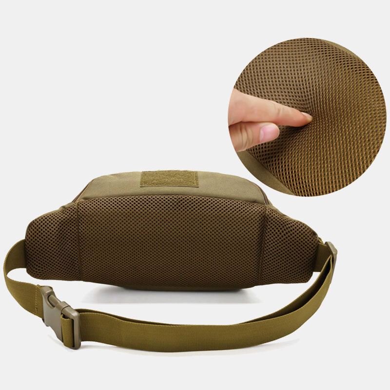 Miesten Naamiointi Multi-carry Tactical Travel Urheilu Ratsastus Vyötärölaukku Olkalaukku Rintalaukku