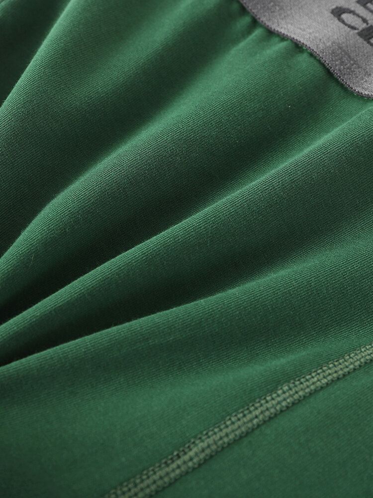 Miesten Printti Slim Fit Kotivaatteet Puuvilla Leggingsit Keskivyötäröllä Yöpuvut Alaosa