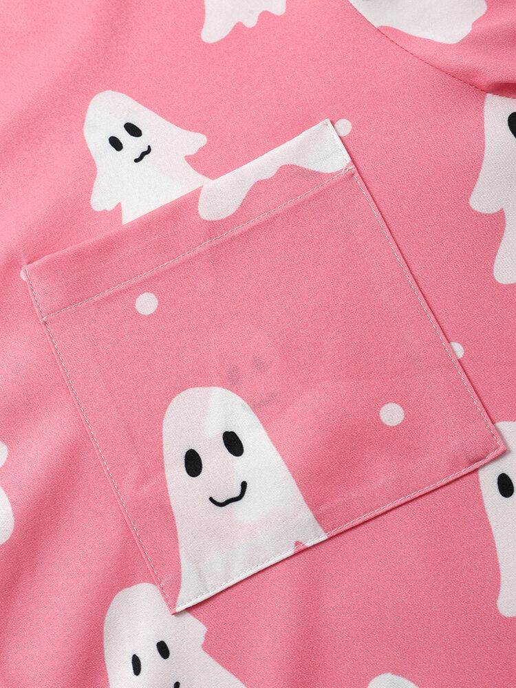 Miesten Ghost Cartoon Halloween-paidat