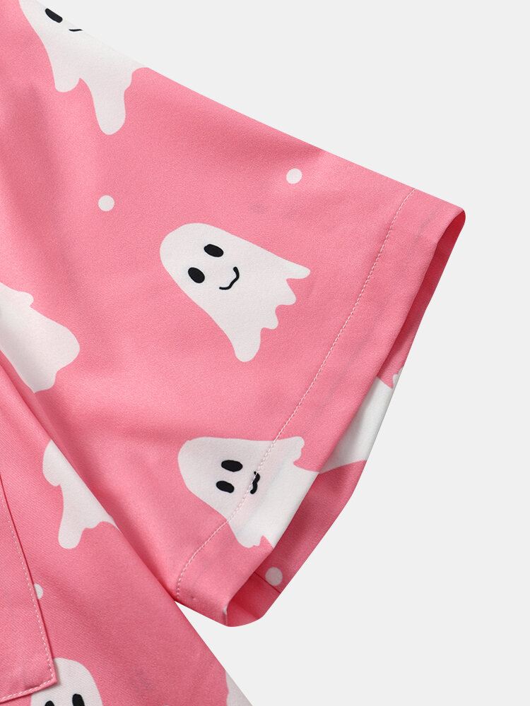 Miesten Ghost Cartoon Halloween-paidat