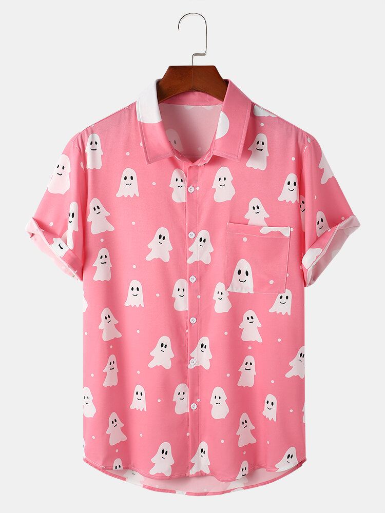 Miesten Ghost Cartoon Halloween-paidat