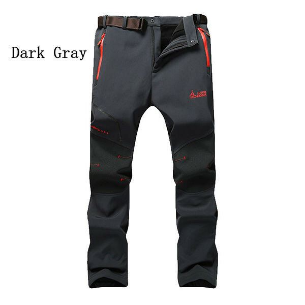 Miesten Ulkoilu Joustavat Housut Rennot Vedenpitävät Lämmin Paksu Soft Shell Lovers Assault Pants