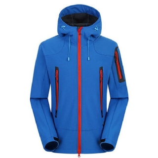 Vedenpitävä Tuulenpitävä Fleece Soft Shell Ulkoilutakki