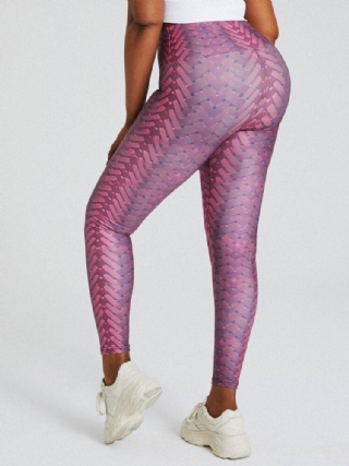 Kuuluisat Tiktok High Waist Bodycon-joogaleggingsit