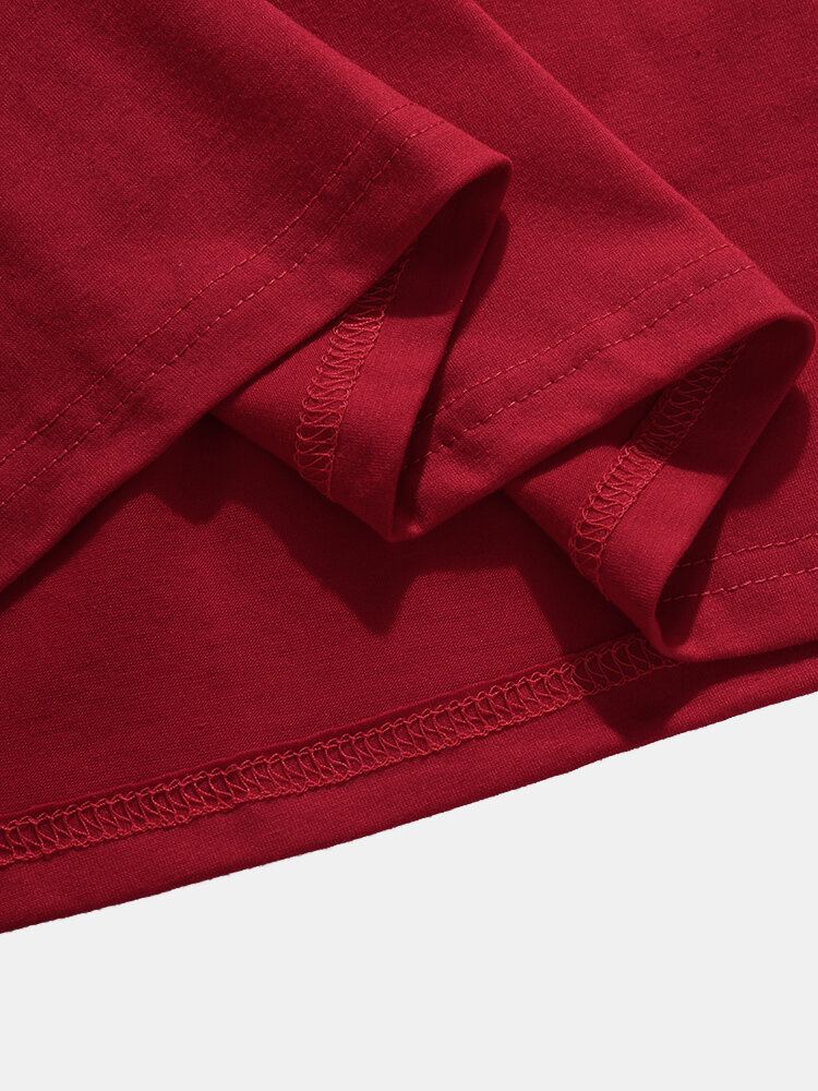Miesten Hupulliset Raglan-värin Mukaiset Kiristysnyörilliset Hupparit
