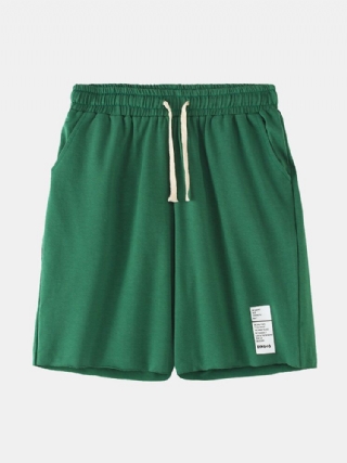 Miesten Yksiväriset Tarranauhat Tasku Hawaii Beach Board Shortsit