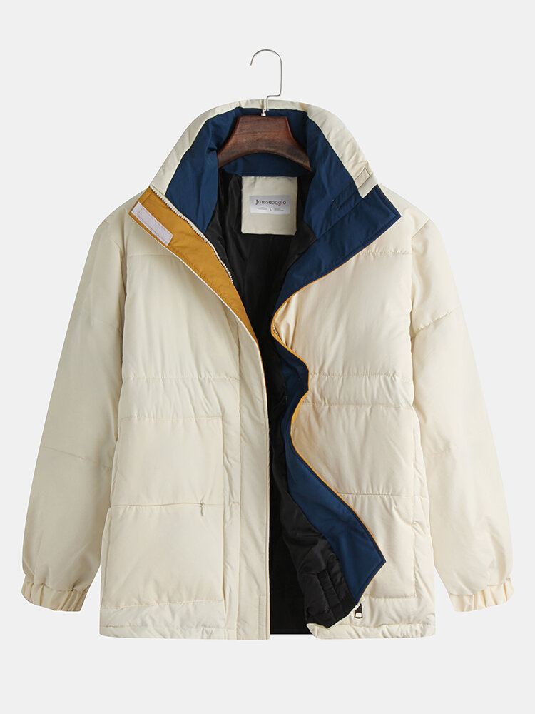 Miesten Japanilaiset Talvi Uudet Leipävaatteet Trend Thick Cotton Takit Takit