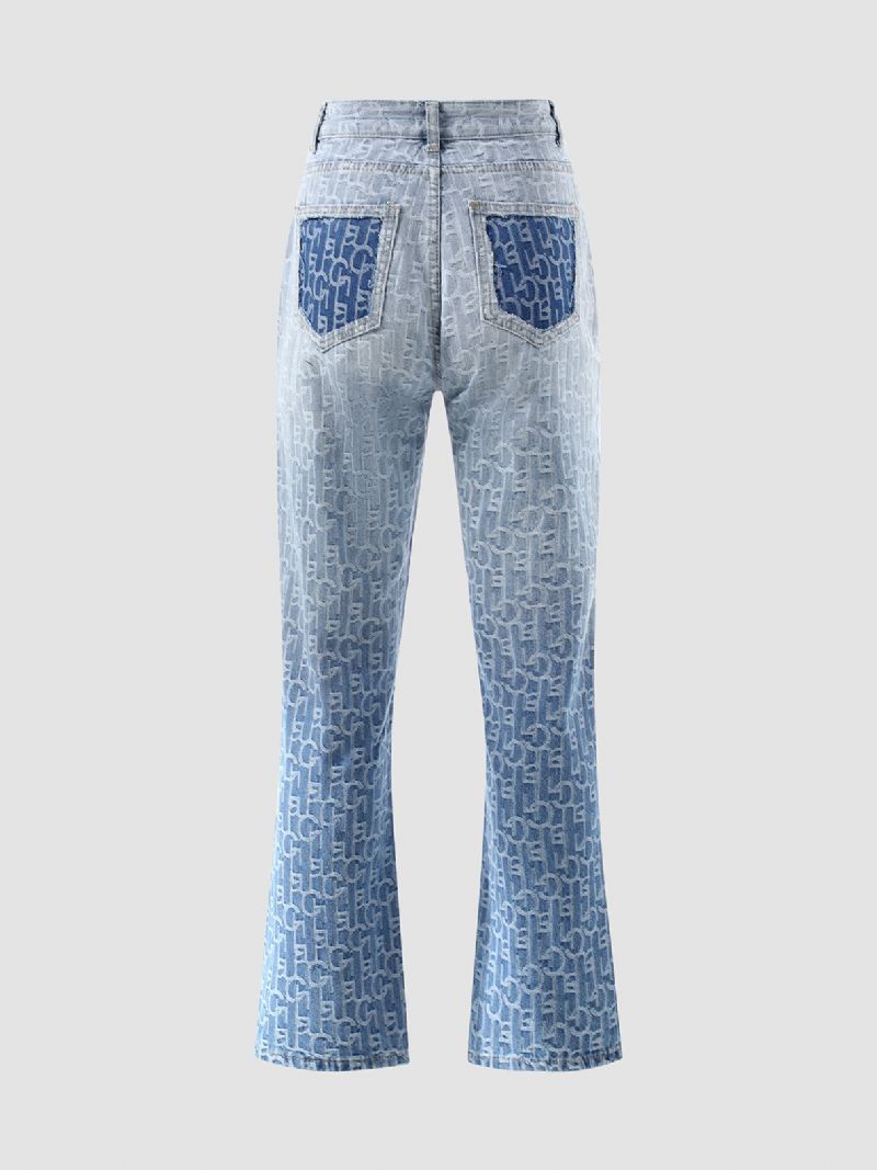 Icon Ombre Print Cotton Farkut