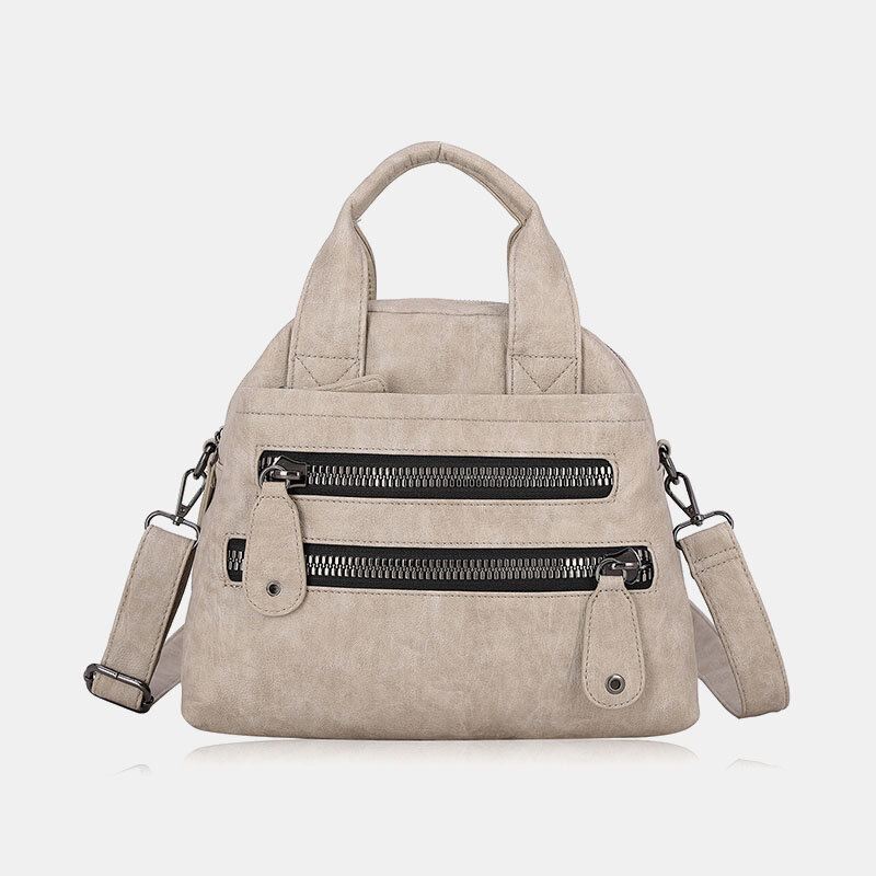 Naisten Monitaskuiset Käsilaukut Vedenpitävä Crossbody Nahkalaukku