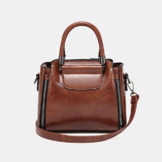 Naisten Retro Suurikokoinen Crossbody Laukku Käsilaukku Reppulaukku