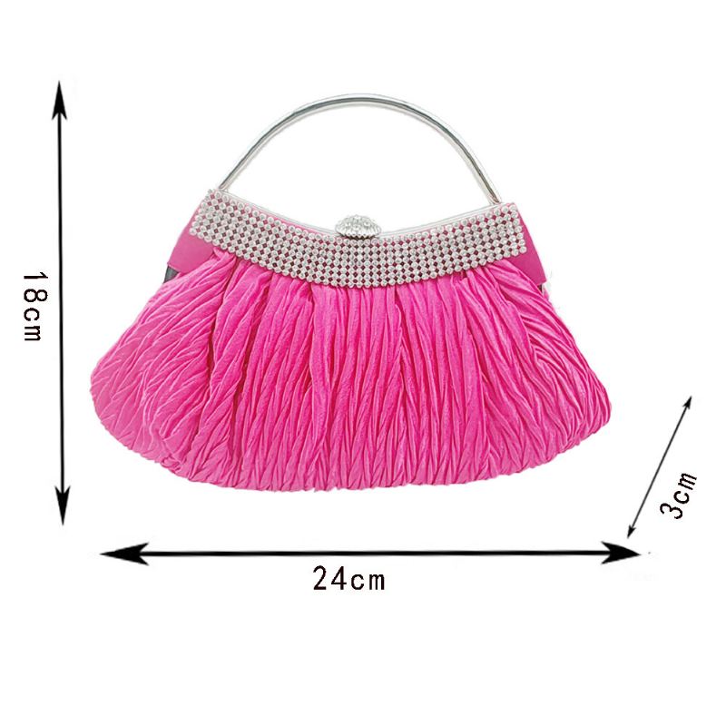 Naisten Taittuva Muotoilu Söpö Nainen Muotitrendi Clutch Laukku Iltalaukku