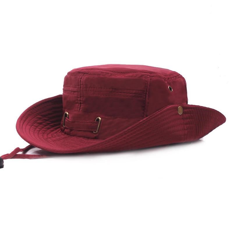 Miesten String Bucket Hat Ulkokalastushattu