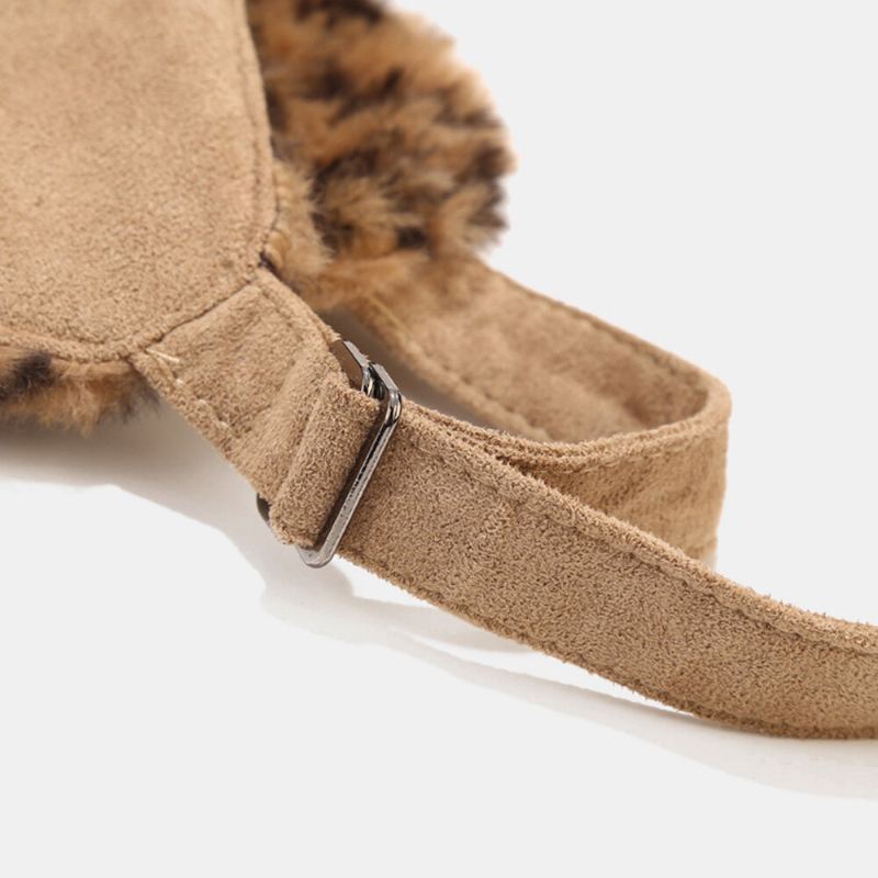 Miesten Trapper-hattu Kaksipuolinen Korvasuojaus Korvaläppä Tuulenpitävä Lämmin Ushanka-hattu Naisille