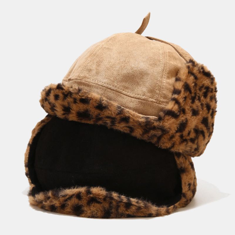 Miesten Trapper-hattu Kaksipuolinen Korvasuojaus Korvaläppä Tuulenpitävä Lämmin Ushanka-hattu Naisille