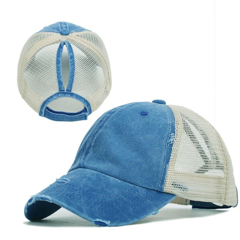 Naisten Kesämuoti Urheilu Ponytail-baseball-lippis
