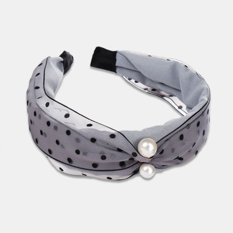 New Wave Point Mesh Tiara-pääpanta
