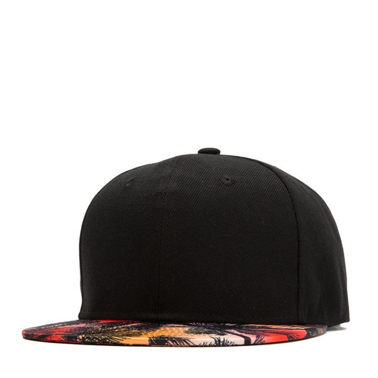 Trooppinen Tuuli Coconut Litteä Hattu Leaf Hip Hop Hattu Lippalakki