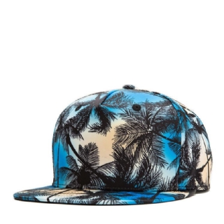 Trooppinen Tuuli Coconut Litteä Hattu Leaf Hip Hop Hattu Lippalakki