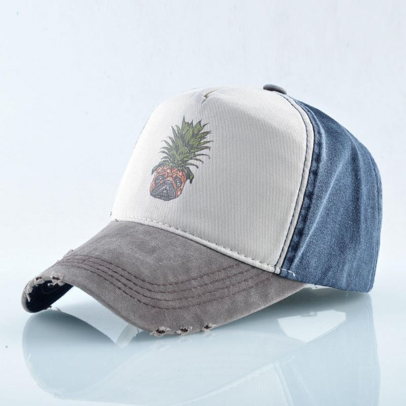 Unisex Ananas Baseball Lippalakki Pesty Lippis Nastoitettu Hip Hop Lippalakki