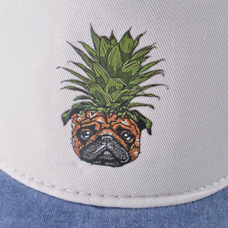 Unisex Ananas Baseball Lippalakki Pesty Lippis Nastoitettu Hip Hop Lippalakki