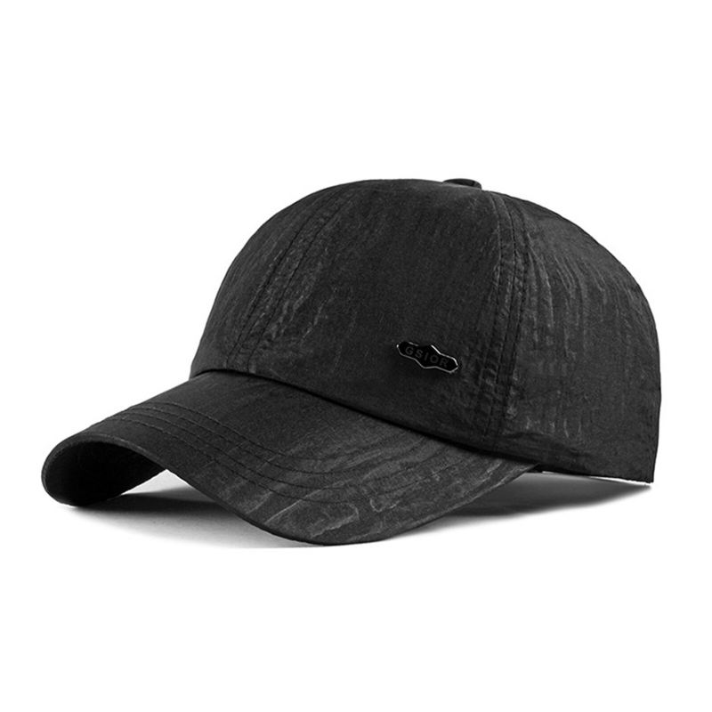 Unisex Puuvillainen Rento Ulkopyöräily Hengittävä Säädettävä Nopeasti Kuivuva Aurinkovarjo Baseball-hatut